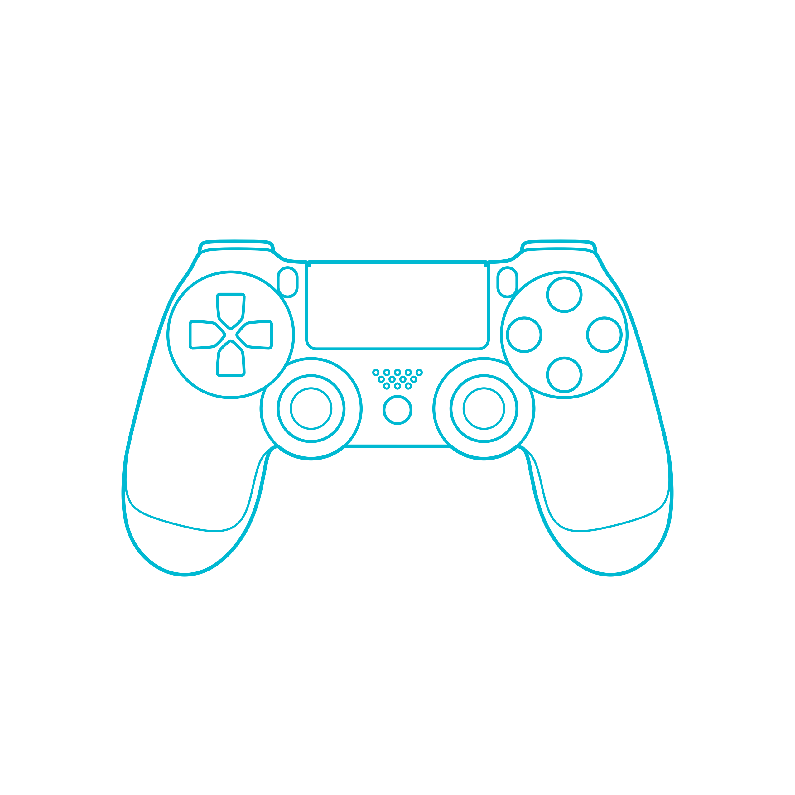 Digital Video Game Controllers Dualshock 4 Icon Svg Vector Free Vectors